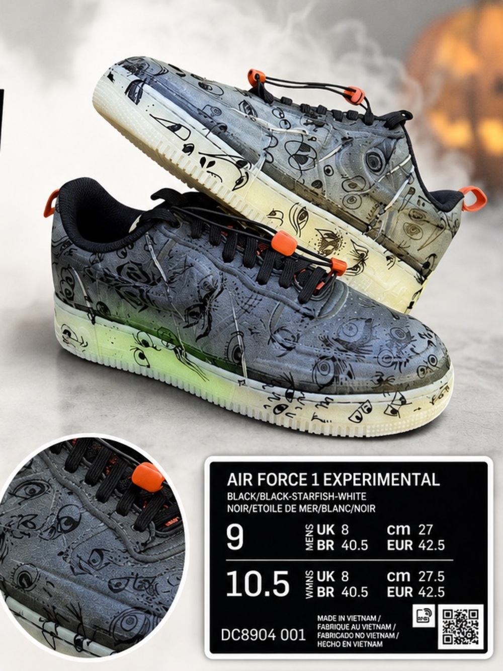 Nike Air Force 1 Halloween Edition